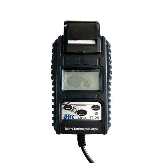 BT1000 | 6V & 12V AUTOMOTIVE BATTERY TESTER & ELECTRICAL SYSTEM ANALYZER WITH PRINTER