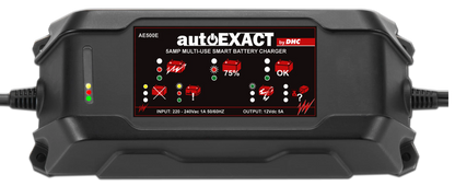 AE500 | 5 Amp Intelligent Digital Vehicle & Battery Charger Maintainer