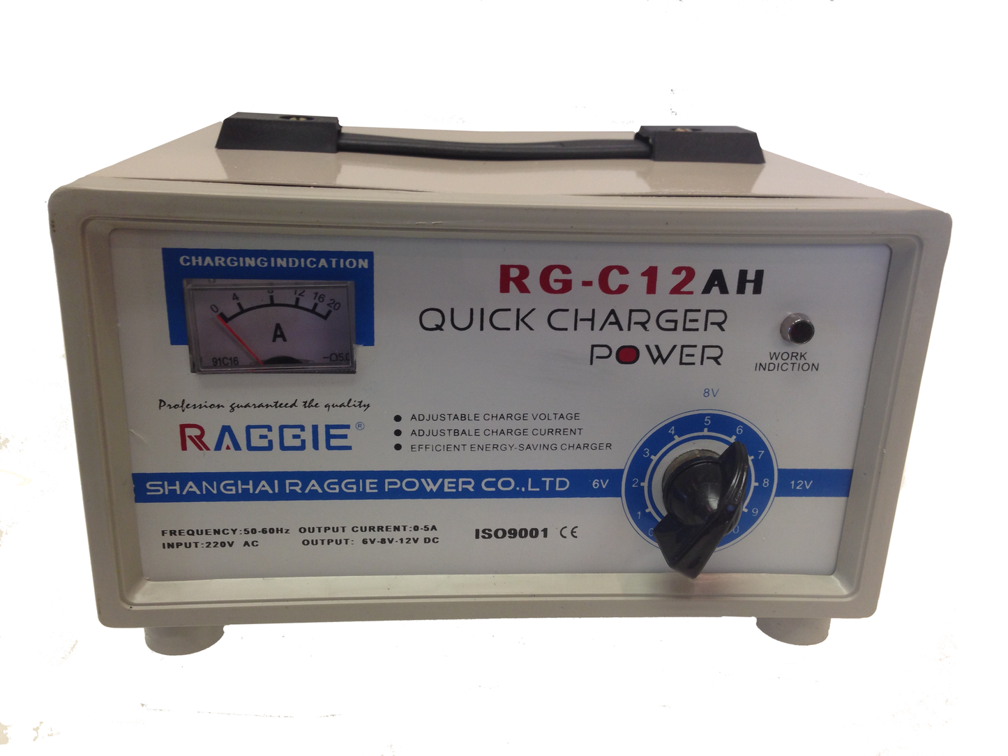 Automotive Charger Raggie Quick Charger 12AH Smart Car Battery Charger, RG-1086 RGC-12Ah - Oricol Imports